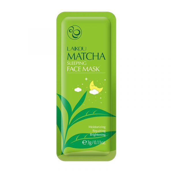 Night face mask with matcha green tea extract LAIKOU.(88798)